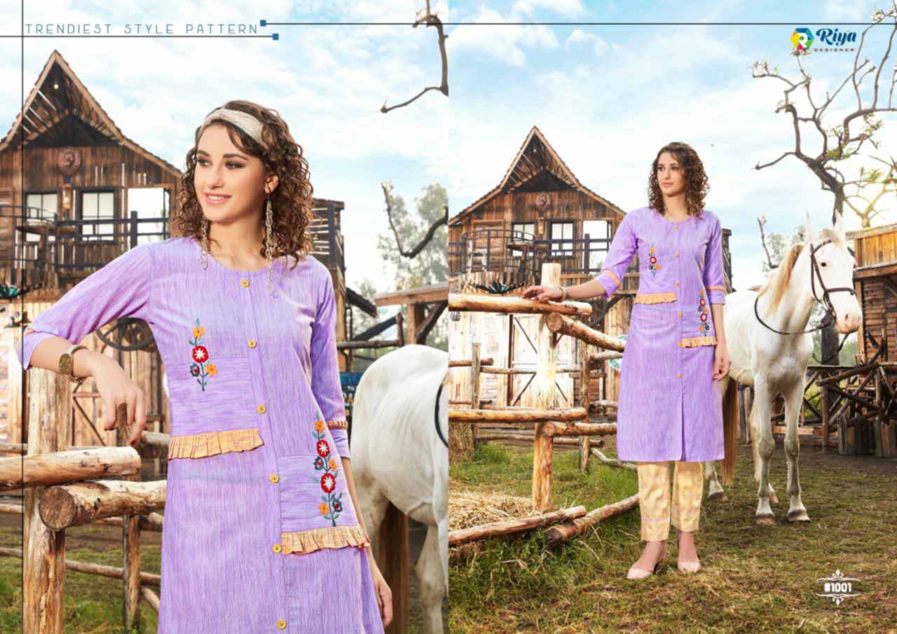 Riya Lime Light Kalimudi Work Kurtis Set Riya Lime Light Kalimudi Work Kurtis Set